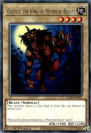 Gazelle the King of Mythical Beasts (Rare) [MZMI-EN041] 1st Edition