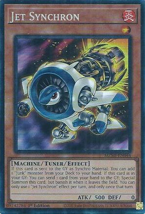 Jet Synchron (CR) (Collector's Rare) [MZMI-EN044] 1st Edition