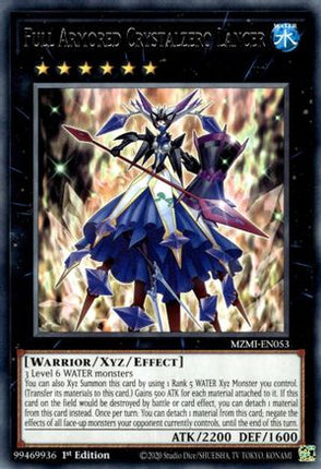 Full Armored Crystalzero Lancer (Rare) [MZMI-EN053] 1st Edition
