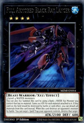 Full Armored Black Ray Lancer (Rare) [MZMI-EN054] 1st Edition