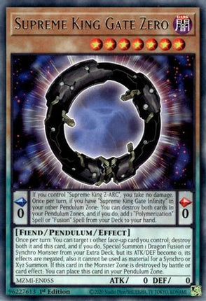 Supreme King Gate Zero (Rare) [MZMI-EN055] 1st Edition