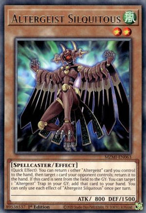 Altergeist Silquitous (Rare) [MZMI-EN063] 1st Edition