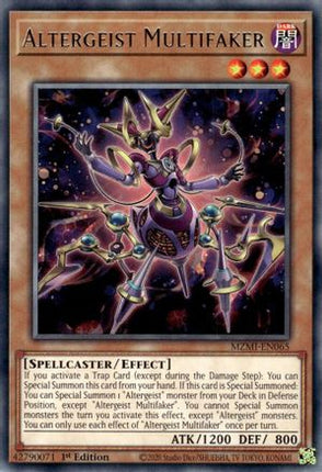Altergeist Multifaker [MZMI-EN065] Rare 1st Edition