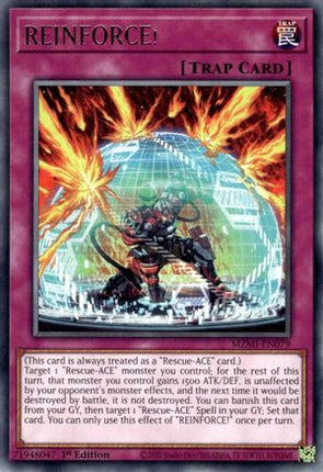 REINFORCE! [MZMI-EN079] Rare 1st Edition