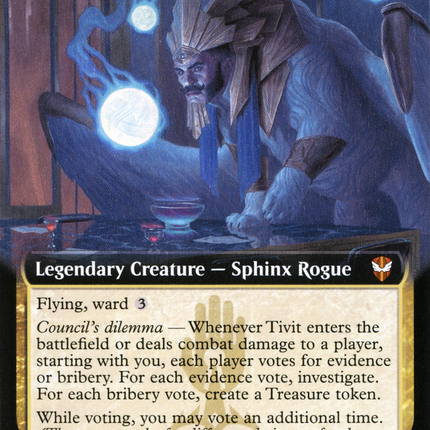 Tivit, Seller of Secrets (Extended Art) [New Capenna Commander]