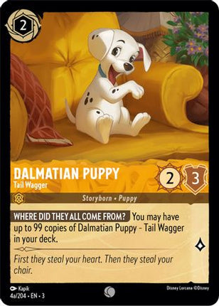Dalmatian Puppy - Tail Wagger (4a/204) - Into the Inklands