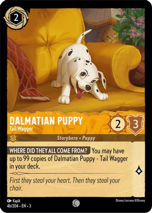 Dalmatian Puppy - Tail Wagger (4b/204) - Into the Inklands Cold Foil