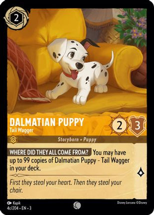 Dalmatian Puppy - Tail Wagger (4c/204) - Into the Inklands