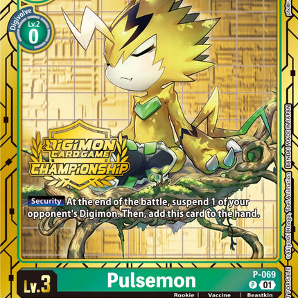 Pulsemon [P-069] (Championship 2023 Gold Card Set) [Promotional Cards]