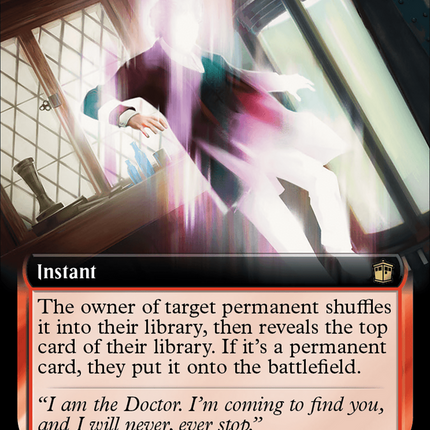 Chaos Warp (Extended Art) [Doctor Who] Surge Foil