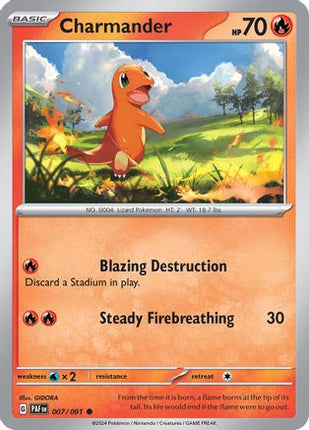Charmander - 007/091 [SV: Paldean Fates]