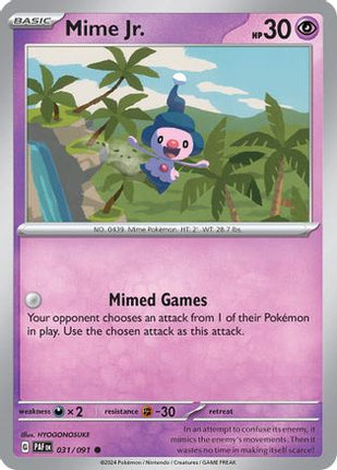 Mime Jr. - 031/091 [SV: Paldean Fates]