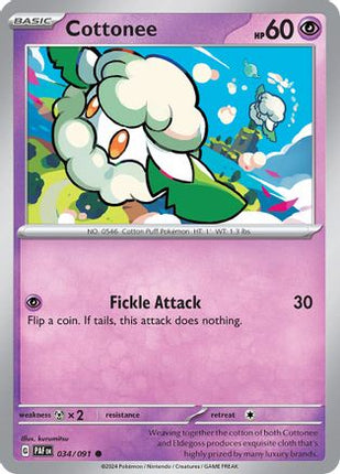 Cottonee - 34/null [SV: Paldean Fates]