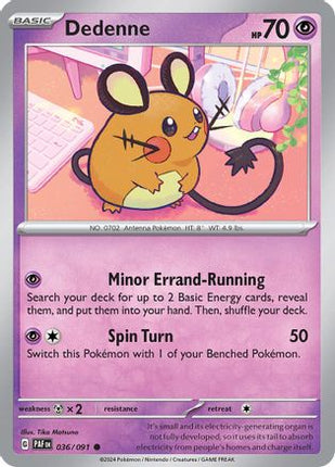Dedenne - 36/null [SV: Paldean Fates]