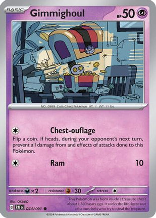 Gimmighoul - 44/null [SV: Paldean Fates] Reverse Holofoil