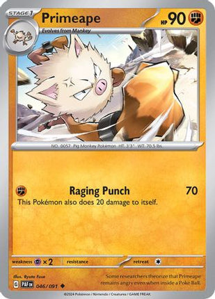 Primeape - 046/091 [SV: Paldean Fates]