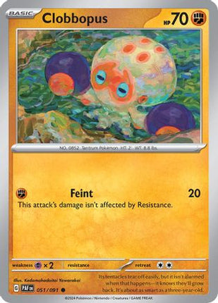 Clobbopus - 51/null [SV: Paldean Fates]