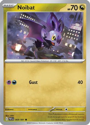 Noibat - 068/091 [SV: Paldean Fates] Reverse Holofoil