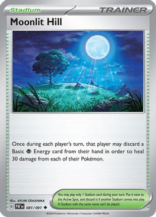 Moonlit Hill - 81/null [SV: Paldean Fates] Reverse Holofoil