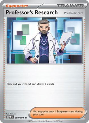 Professor's Research - 088/091 [SV: Paldean Fates] Reverse Holofoil