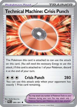 Technical Machine: Crisis Punch - 90/null [SV: Paldean Fates]