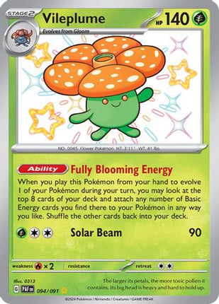 Vileplume - 94/null [SV: Paldean Fates] Holofoil