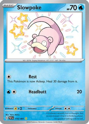 Slowpoke - 116/null [SV: Paldean Fates] Holofoil