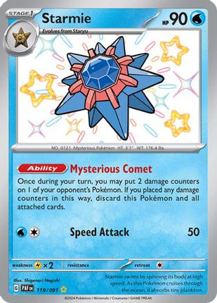 Starmie - 119/null [SV: Paldean Fates] Holofoil