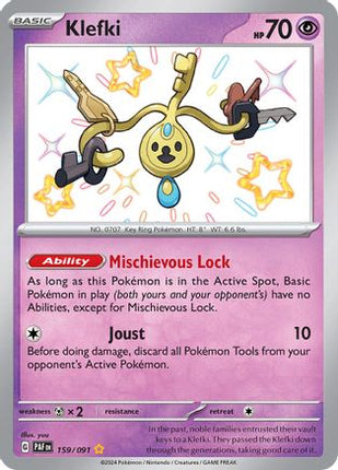 Klefki - 159/null [SV: Paldean Fates] Holofoil