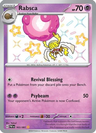 Rabsca - 163/null [SV: Paldean Fates] Holofoil