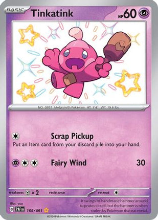 Tinkatink - 165/null [SV: Paldean Fates] Holofoil