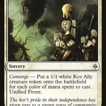 Unified Front [Battle for Zendikar]