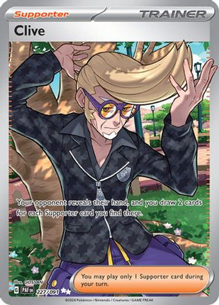 Clive - 227/091 [SV: Paldean Fates] Holofoil