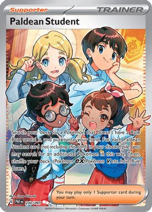 Paldean Student - 230/091 [SV: Paldean Fates] Holofoil