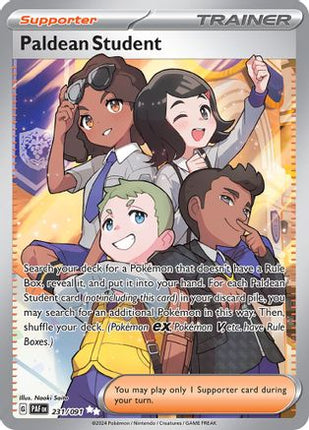 Paldean Student - 231/091 [SV: Paldean Fates] Holofoil