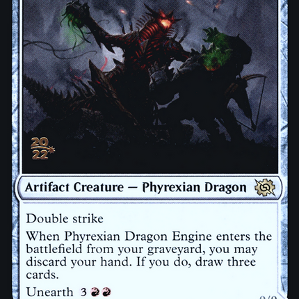 Phyrexian Dragon Engine [The Brothers' War Promos] Prerelease Foil