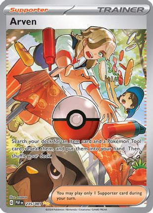 Arven - 235/null [SV: Paldean Fates] Holofoil