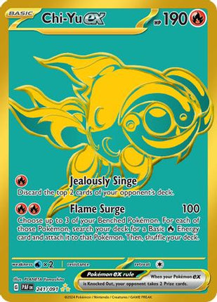 Chi-Yu ex - 241/null [SV: Paldean Fates] Holofoil