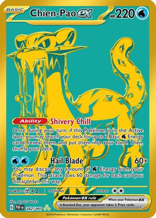 Chien-Pao ex - 242/null [SV: Paldean Fates] Holofoil