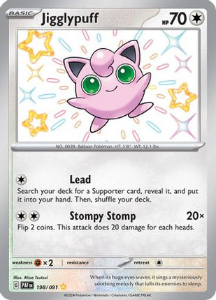 Jigglypuff - 198/null [SV: Paldean Fates] Holofoil