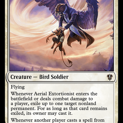 Aerial Extortionist [Murders at Karlov Manor Commander]