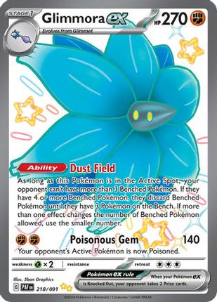 Glimmora ex - 218/null [SV: Paldean Fates] Holofoil