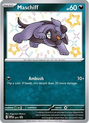 Maschiff - 071 - 71/null [SV: Scarlet & Violet Promo Cards] Holofoil