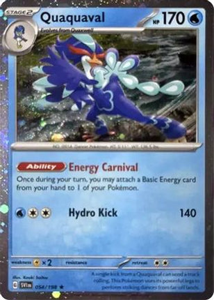 Quaquaval - 054/198 (Cosmos Holo) [Miscellaneous Cards & Products] Holofoil