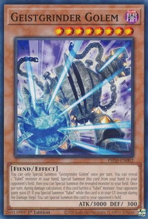 Geistgrinder Golem (Common / Short Print) [PHNI-EN002] 1st Edition