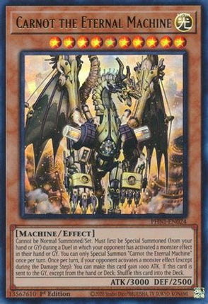 Carnot the Eternal Machine (Ultra Rare) [PHNI-EN024] 1st Edition