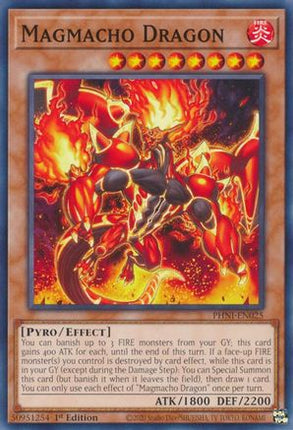 Magmacho Dragon (Common / Short Print) [PHNI-EN025] 1st Edition