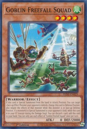 Goblin Freefall Squad (Common / Short Print) [PHNI-EN029] 1st Edition