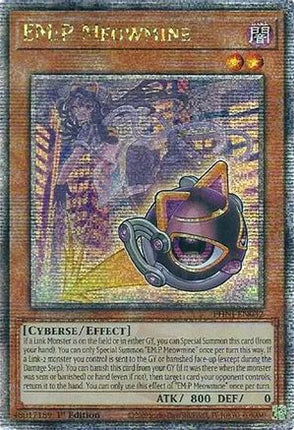 EM:P Meowmine (Quarter Century Secret Rare)  [PHNI-EN032] 1st Edition