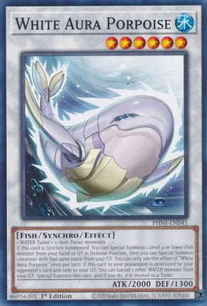 White Aura Porpoise (Common / Short Print) [PHNI-EN041] 1st Edition